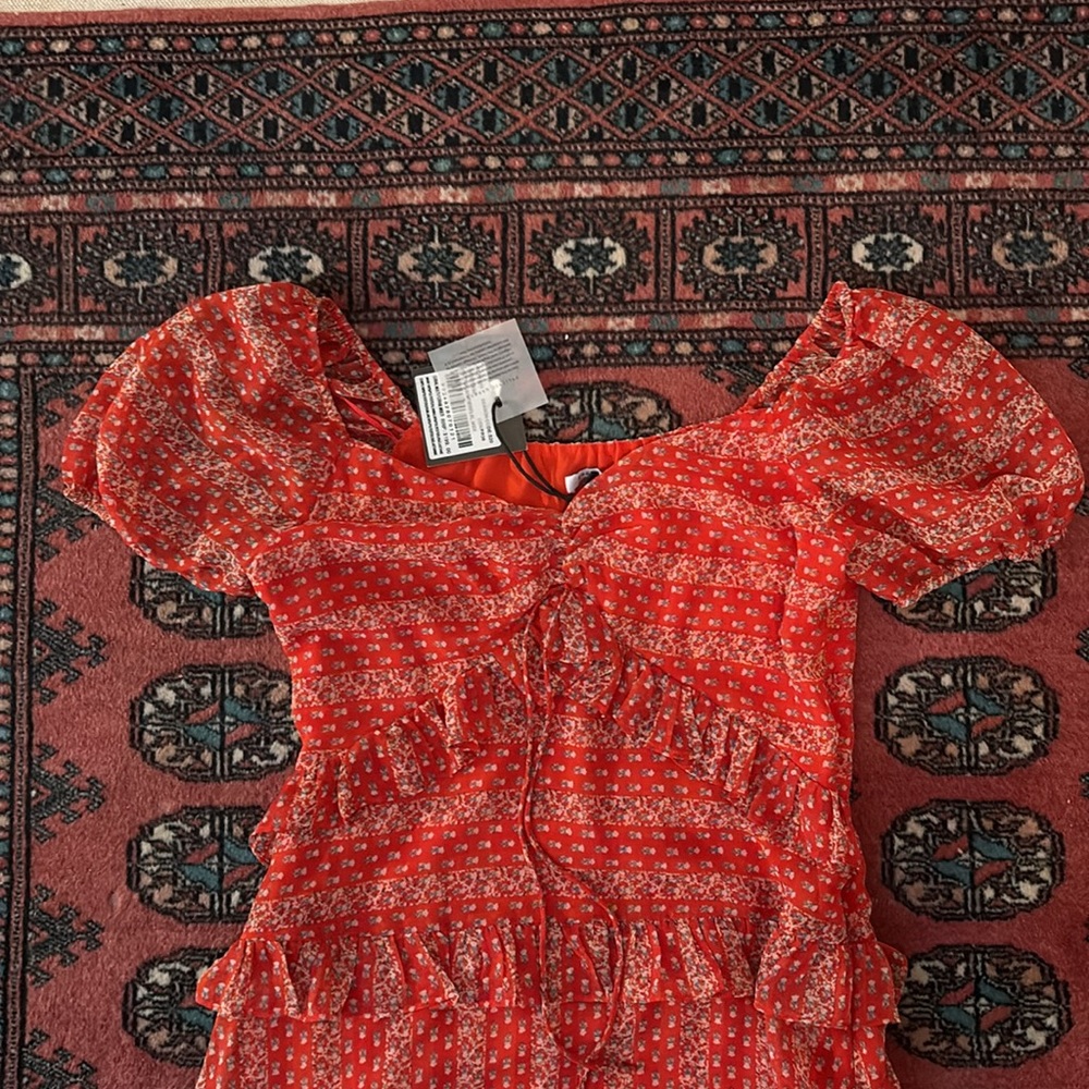 NWT Cooper St Sutton Tiered Midi Dress - Picture 9 of 10